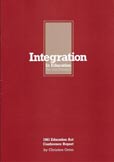 Integration in Education - the Way Forward cover image