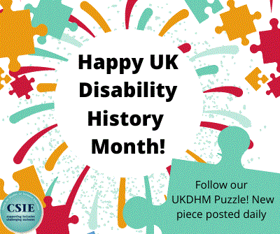 Happy UK Disability History Month!